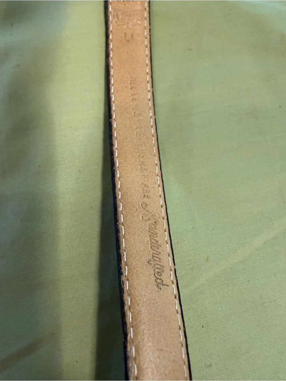 Levi’s country western casual leather belt set of 2 brown & blue gray